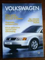 VW o.a. Passat / Golf GTi / VW 412 / Kever 11 / 1996, Boeken, Auto's | Folders en Tijdschriften, Volkswagen, Zo goed als nieuw