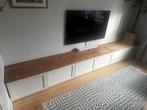 Mooie TV Meubel van Ikea kasten, Huis en Inrichting, Ophalen, Eikenhout, Zo goed als nieuw, 200 cm of meer