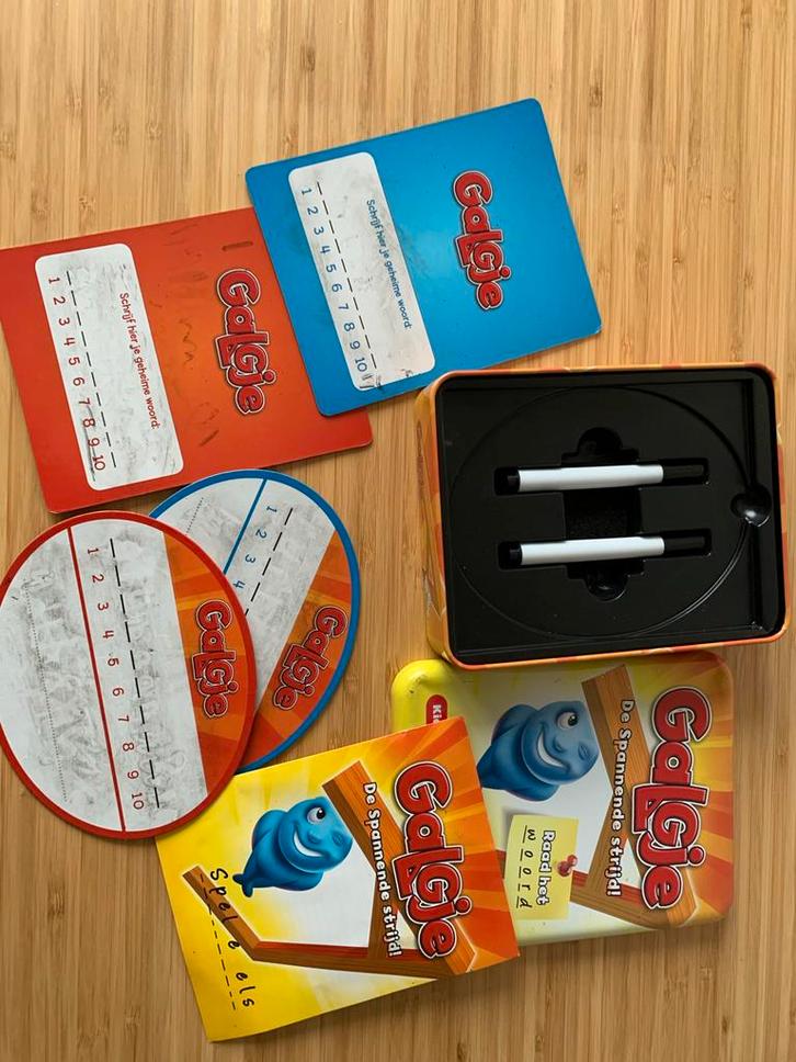 Galgje Reisspel - Raad het woord!, Hobby en Vrije tijd, Gezelschapsspellen | Bordspellen, Zo goed als nieuw, Een of twee spelers