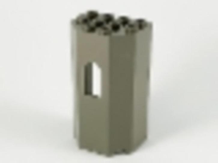 Lego Stenen Panel 3x4x6 Panel Turret Donker Grijs 30246, Kinderen en Baby's, Speelgoed | Duplo en Lego, Zo goed als nieuw, Lego