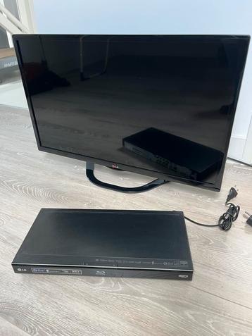 Lg 32 inch met blu ray speler beschikbaar voor biedingen