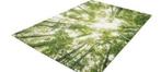 Vloerkleed Belis 80x150 groen bomen nieuw!, Stijlvol klasse comfortabel kwaliteit, Nieuw, 150 tot 200 cm, Rechthoekig