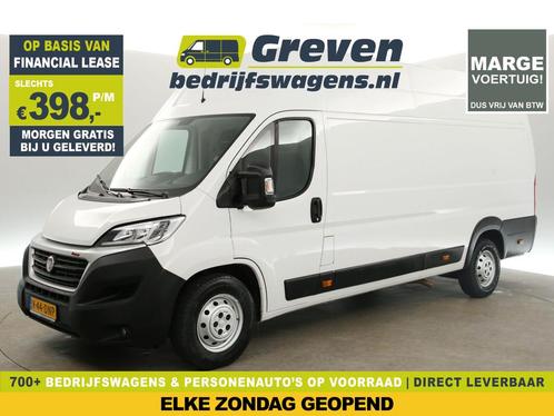 Fiat Ducato 35H 2.3 MultiJet L4 | Marge | 177PK 3000KG Trekg, Auto's, Bestelauto's, Bedrijf, Te koop, ABS, Achteruitrijcamera