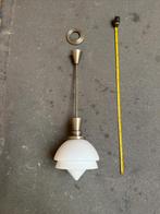 Gispen plafondlampen x 2, Ophalen, Zo goed als nieuw, Glas, Art deco