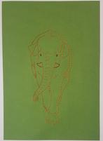 Borduurwerk op Papier Olifant, Nieuw, Ophalen of Verzenden, Amersfoort, Handborduren