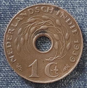 Munt: 1 cent Nederlands  Indië 1939 [5712]  [PoMuAz]	 beschikbaar voor biedingen