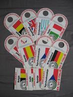 8 complete stickers van Henkes - EK voetbal '80 in Italië, Verzenden, Nieuw, Meerdere stickers