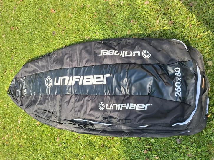 Unifiber Blackl. Roofrack Quiver 260x80, Watersport en Boten, Windsurfen, Zo goed als nieuw, Overige typen, Minder dan 5 m², Ophalen of Verzenden
