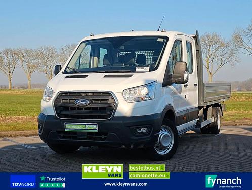 FORD TRANSIT 2.0 dubcab open-laadbak!, Auto's, Bestelauto's, Bedrijf, Te koop, ABS, Airconditioning, Cruise Control, Elektrische buitenspiegels