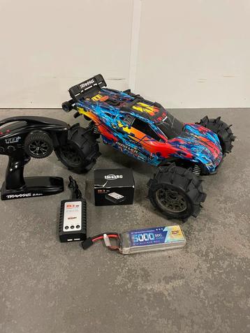 Traxxas Rustler 4x4 vxl brushless met accu en lader compleet beschikbaar voor biedingen