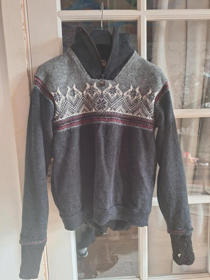 Dale of Norway Trui - Klassiek Noors Design, Kleding | Heren, Truien en Vesten, Zo goed als nieuw, Maat 52/54 (L), Grijs, Ophalen of Verzenden