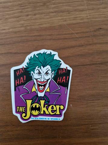 2377 Vintage Joker Sticker - Batman '89 beschikbaar voor biedingen