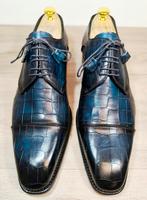 Harris Firenze exclusieve herenschoenen maat 10 / 44,5, Ophalen, Harris, Blauw, Zo goed als nieuw