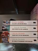 Julia Quinn - 4x Bridgerton boeken, Ophalen of Verzenden, Gelezen