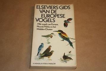 Elseviers gids van de Europese vogels. beschikbaar voor biedingen