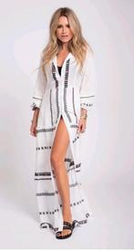 Nikkie Felio Maxi Jurk Star White Hot Pink mt 36, Wit, Ophalen of Verzenden, Zo goed als nieuw, Nikkie
