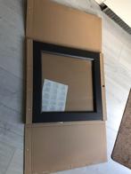 3x Besta Vitrinedeur 60x64 Zwartbruin Helder Glas, Ophalen of Verzenden, Minder dan 100 cm, 25 tot 50 cm, Glas