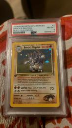 Brocks rydon PSA 8 Gym Heroes, Ophalen of Verzenden, Zo goed als nieuw, Losse kaart