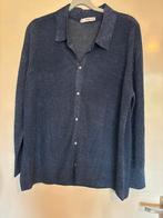 Mango vest blauw glitter xxxl, Kleding | Dames, Blouses en Tunieken, Mango, Blauw, Maat 46/48 (XL) of groter, Nieuw