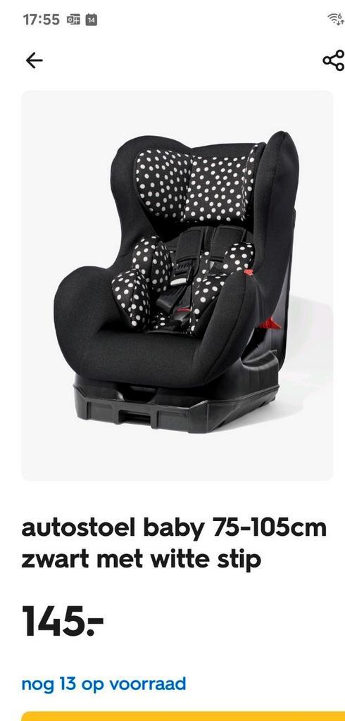 Hema autostoel 15 maanden tot 4 jaar., Kinderen en Baby's, Autostoeltjes, Zo goed als nieuw, Overige merken, 9 t/m 18 kg, Autogordel