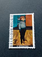 België Postzegel 1973 - H. Evenepoel, Met stempel, Ophalen of Verzenden, Gestempeld, Gestempeld