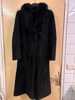 Vera pelle vintage lammy coat, Kleding | Dames, Jassen | Winter, Maat 38/40 (M), Zwart, Ophalen of Verzenden, Verra pelle