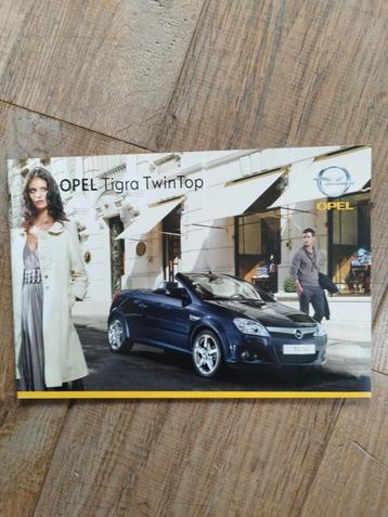 Opel Tigra twin top brochure 2007 beschikbaar voor biedingen