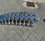 Chrome dumbells 2-10 kg dumbbell gewichten, Ophalen, Gebruikt, Chrome, Dumbbells
