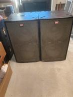 AA Craaft TS 215 basspeakers, Zo goed als nieuw, 120 watt of meer, Front, Rear of Stereo speakers, Ophalen