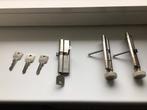 Sloten 3 stuks, Doe-het-zelf en Verbouw, Hang- en Sluitwerk, Ophalen of Verzenden, Zo goed als nieuw, Slot