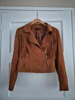 Tally Weijl Suede Jasje Franjes Bruin Maat 36, Kleding | Dames, Tally Weijl, Bruin, Ophalen of Verzenden, Zo goed als nieuw