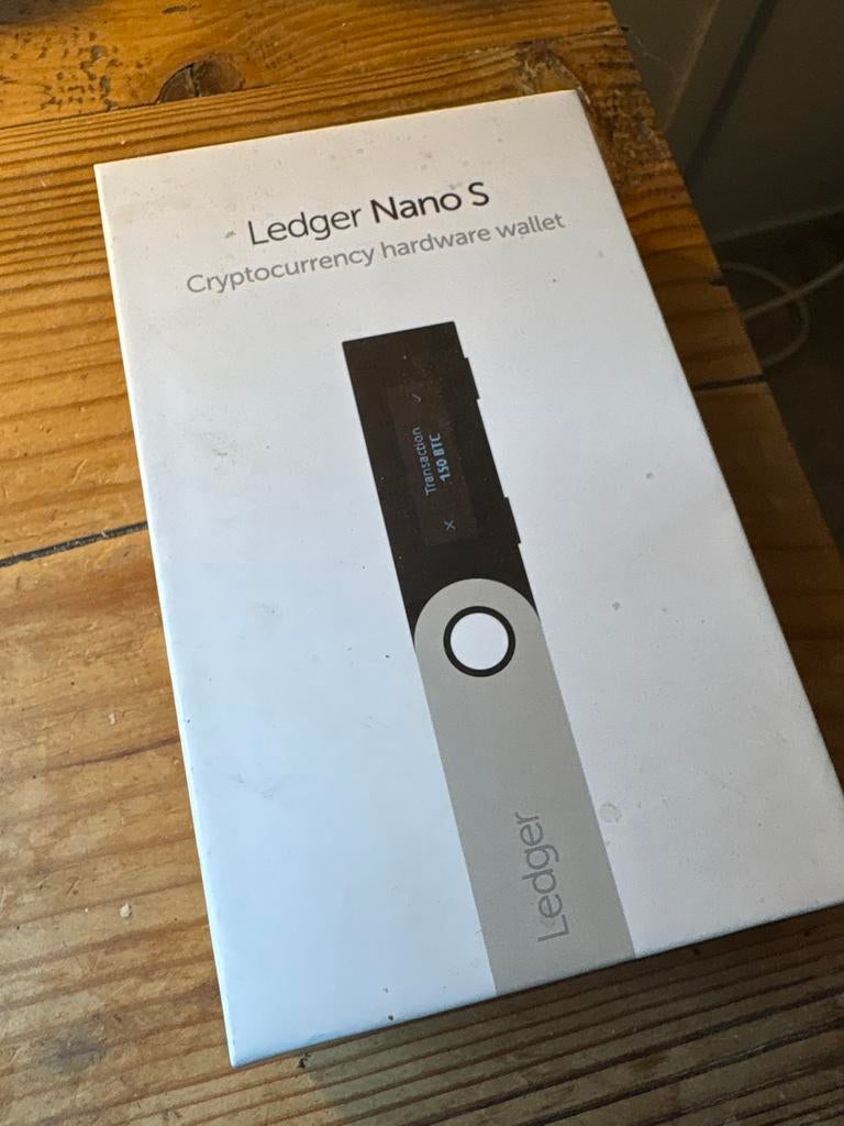 Ledger Nano S Groen - Cryptocurrency Hardware Wallet, Ophalen of Verzenden, Nieuw