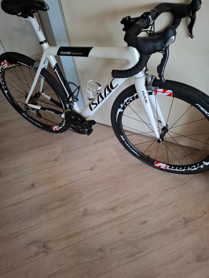 Isaac Boson Racefiets - Topfiets!, Fietsen en Brommers, Fietsen | Racefietsen, Gebruikt, Heren, Overige merken, Meer dan 20 versnellingen