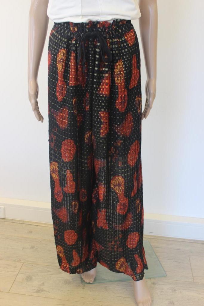 Scotch & Soda zomerbroek maat L, Kleding | Dames, Broeken en Pantalons, Zo goed als nieuw, Maat 42/44 (L), Zwart, Lang, Ophalen of Verzenden