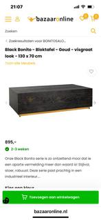 Salontafel, Huis en Inrichting, Tafels | Salontafels, 100 tot 150 cm, Zo goed als nieuw, Minder dan 50 cm, 50 tot 100 cm