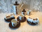 Jaren 60 koffieservies Klokken, uitgave Nutroma, Antiek en Kunst, Antiek | Servies compleet, Ophalen of Verzenden