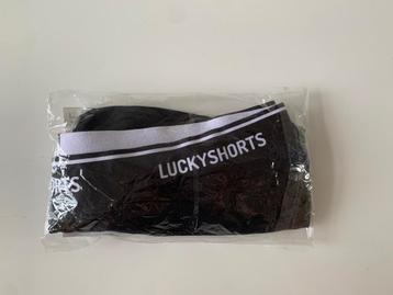 Nieuw!! Luckyshorts maat XL black+black waistband vrouwen beschikbaar voor biedingen