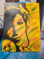 Amy Winehouse Schilderij - Uniek Kunstwerk 60x80, Antiek en Kunst, Ophalen