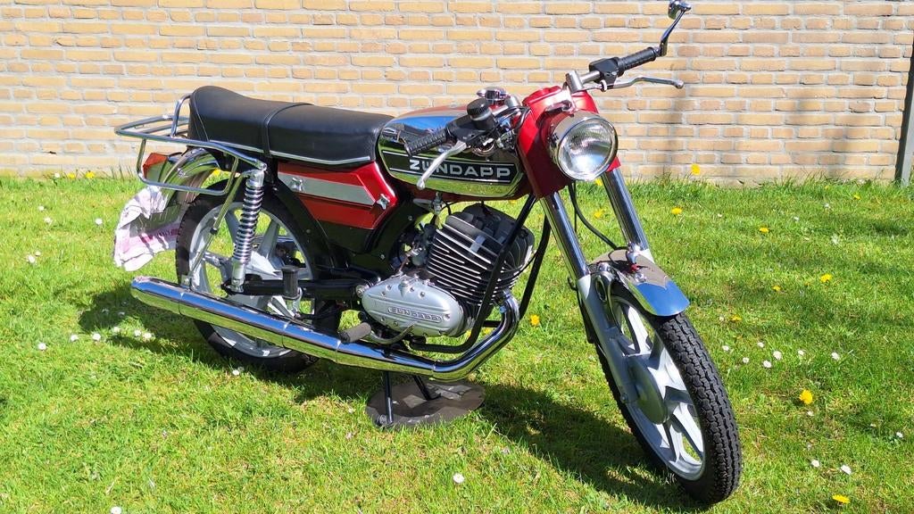 517 125cc op kenteken., Fietsen en Brommers, Brommers | Zundapp, Ophalen, 5 versnellingen, 125 cc, Overige modellen