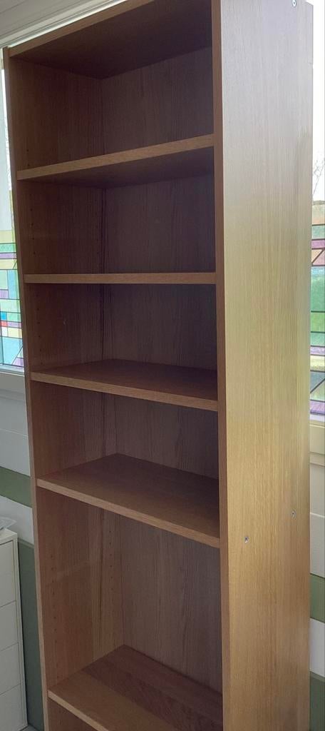 Billy boekenkast 60x202x28 cm, Ophalen, Met plank(en), Gebruikt, 200 cm of meer