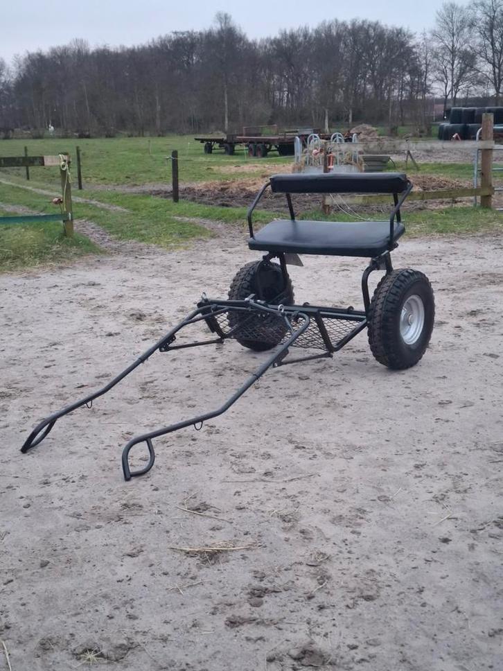 Cavaletti sulky, Dieren en Toebehoren, Paarden en Pony's | Overige Paardenspullen, Zo goed als nieuw, Overige soorten, Ophalen