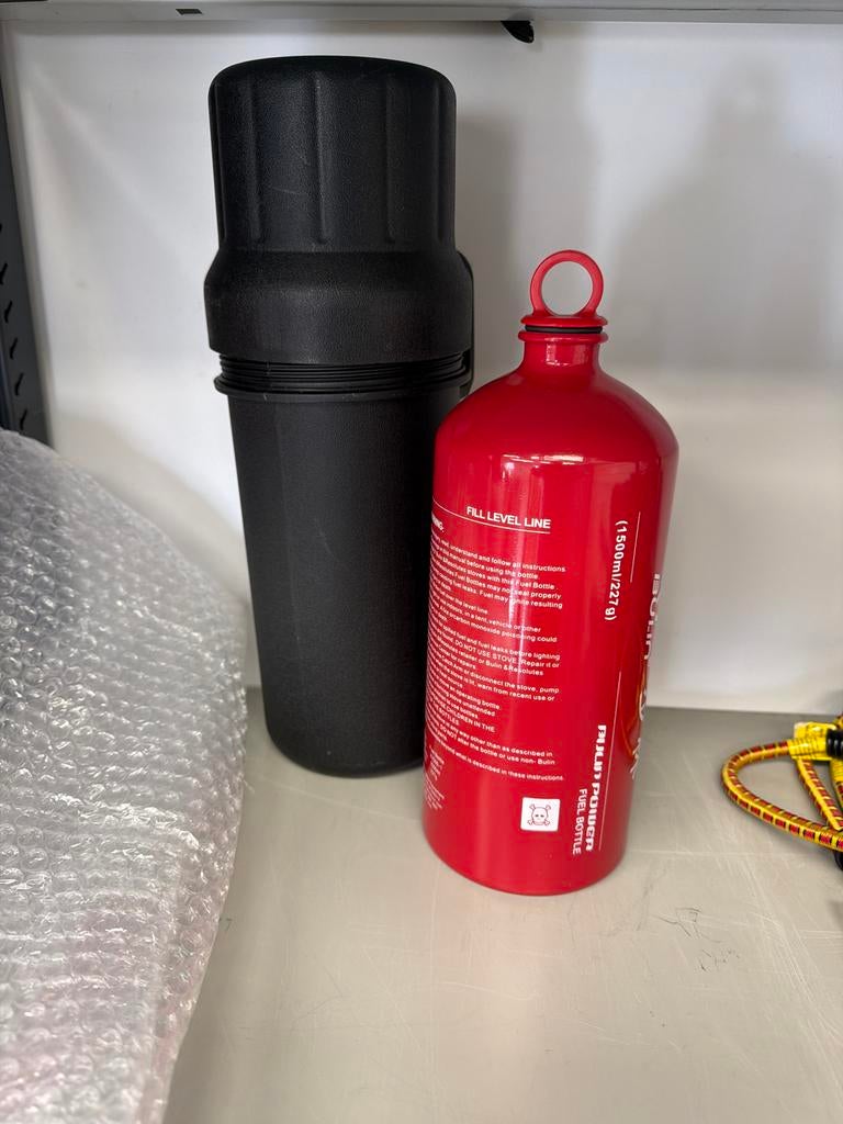 Motorfiets Gereedschapskoker met 1,5L Brandstoffles, Ophalen of Verzenden, Gebruikt
