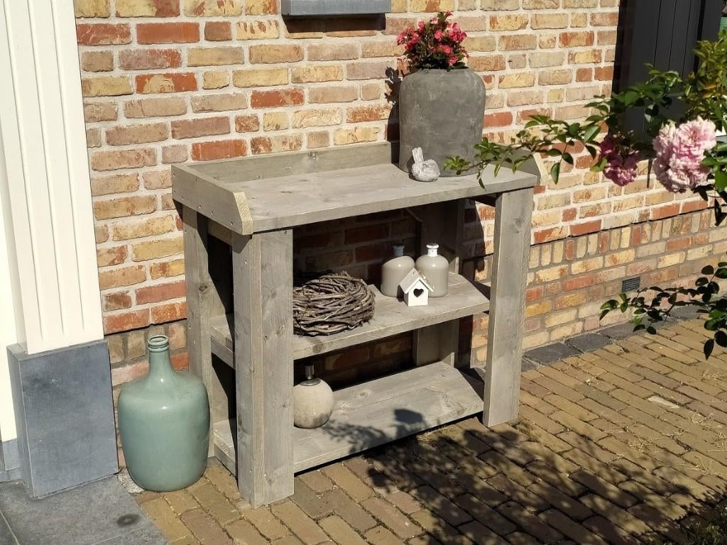 oppottafels van steigerhout, Tuin en Terras, Verzenden, Nieuw