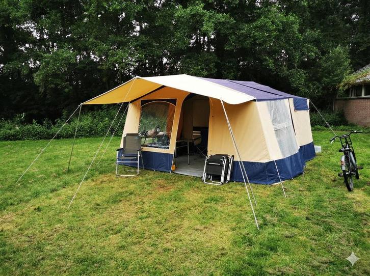 Cabanon Jaguar vouwwagen (750kg), Caravans en Kamperen, Vouwwagens, Cabanon, tot en met 6, Beige, Ophalen