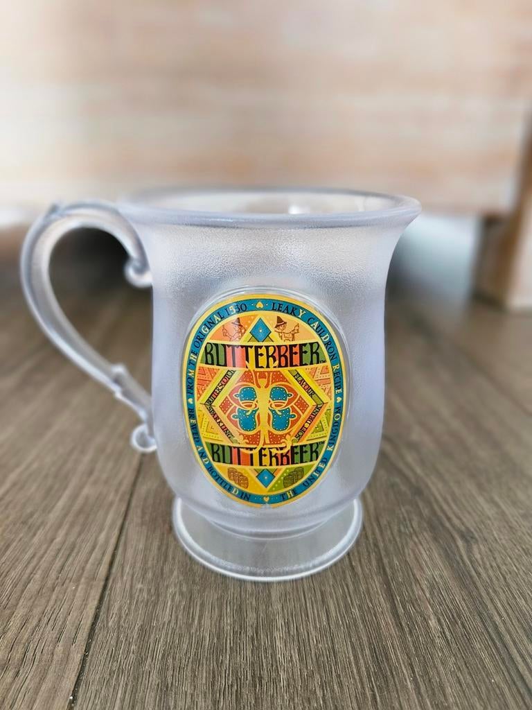 Harry Potter Butterbeer Drinkbeker - Origineel, Verzamelen, Harry Potter, Ophalen of Verzenden, Zo goed als nieuw, Gebruiksvoorwerp