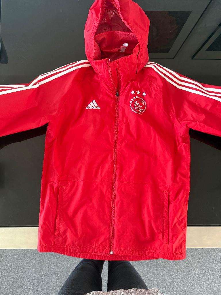 Ajax regen/traningsjas, Ophalen of Verzenden, Zo goed als nieuw, Ajax, Overige typen