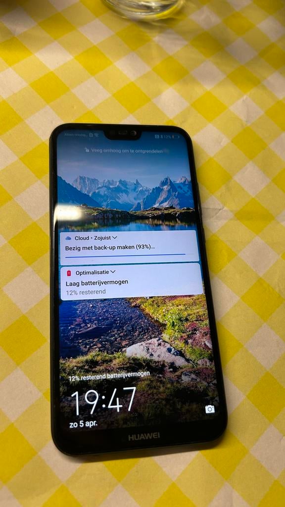 Huawei P20 Lite, Telecommunicatie, Mobiele telefoons | Huawei, Zo goed als nieuw, Zonder abonnement, Zonder simlock, Touchscreen