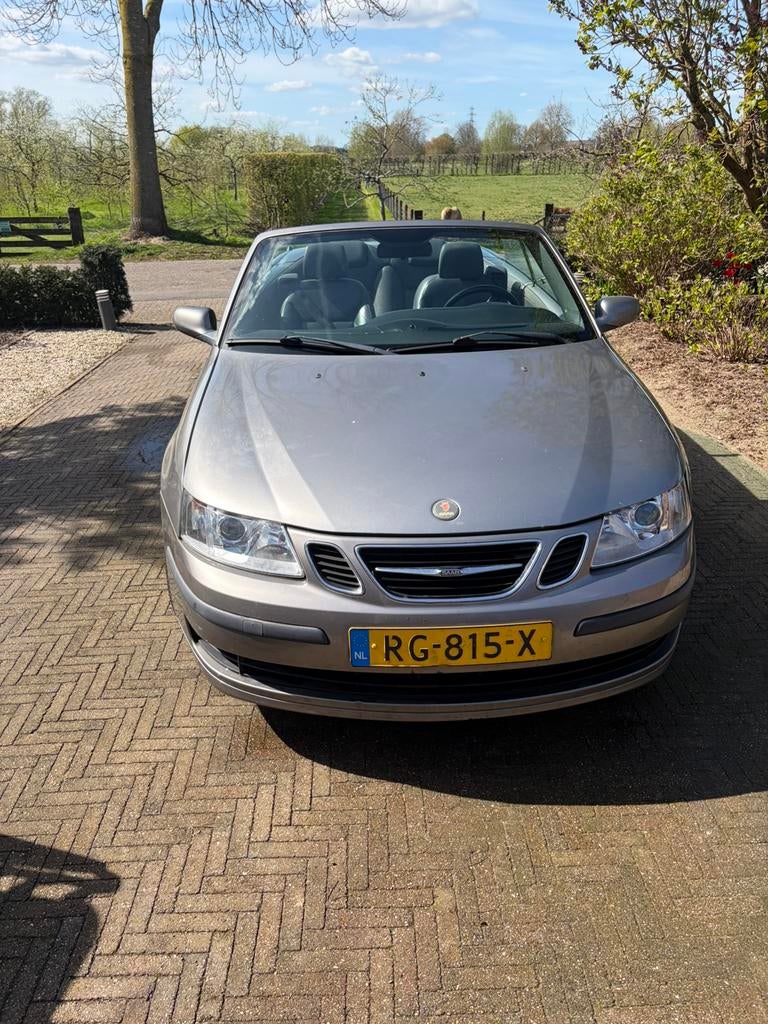 Saab 9-3 Cabrio 2006 Grijs, Auto's, Saab, Particulier, Saab 9-3, Benzine, D, Cabriolet, Handgeschakeld, Geïmporteerd, Zilver of Grijs