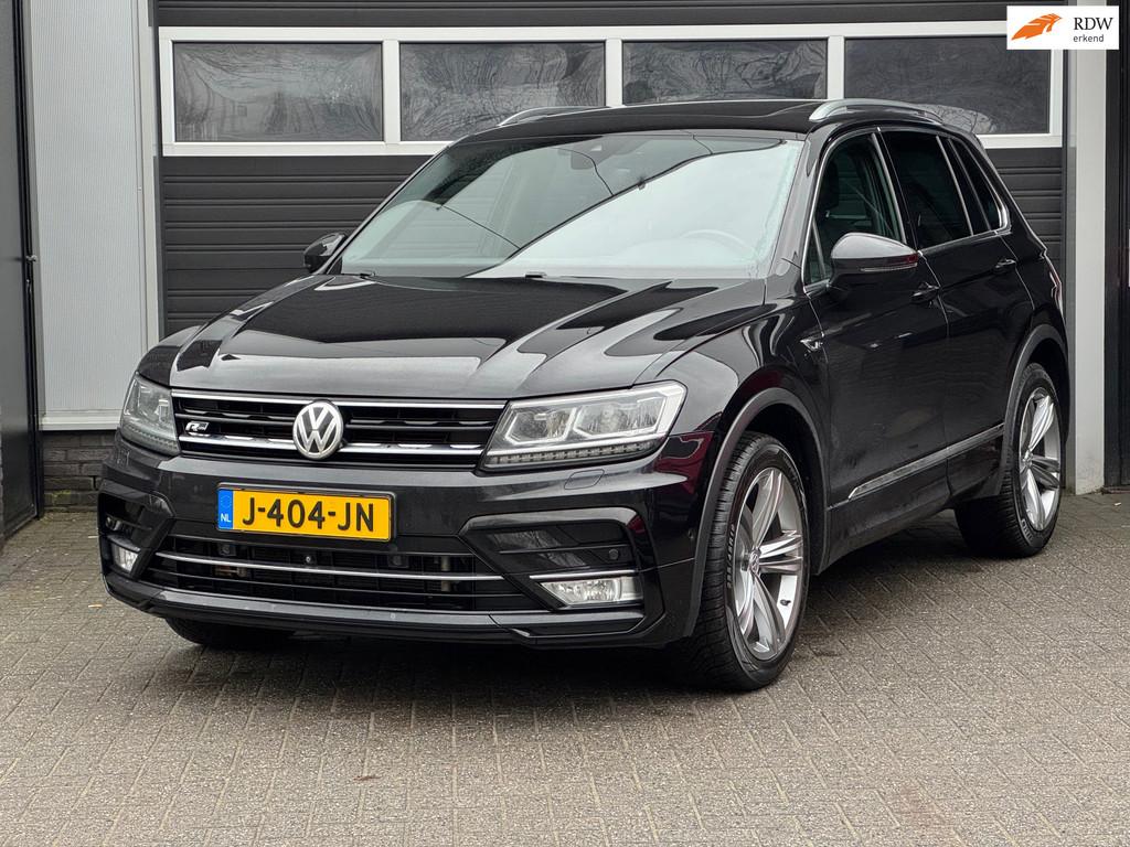 Volkswagen Tiguan 2.0 TSI DSG 4Motion 2x R Line Xenon/Led, P, Auto's, Volkswagen, Gebruikt, 4 cilinders, 1984 cc, 2500 kg