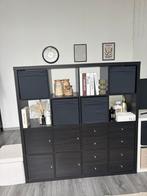 IKEA Kallax kast met inzetten - zeer goede staat, Ophalen, 100 tot 150 cm, Zo goed als nieuw, Minder dan 150 cm